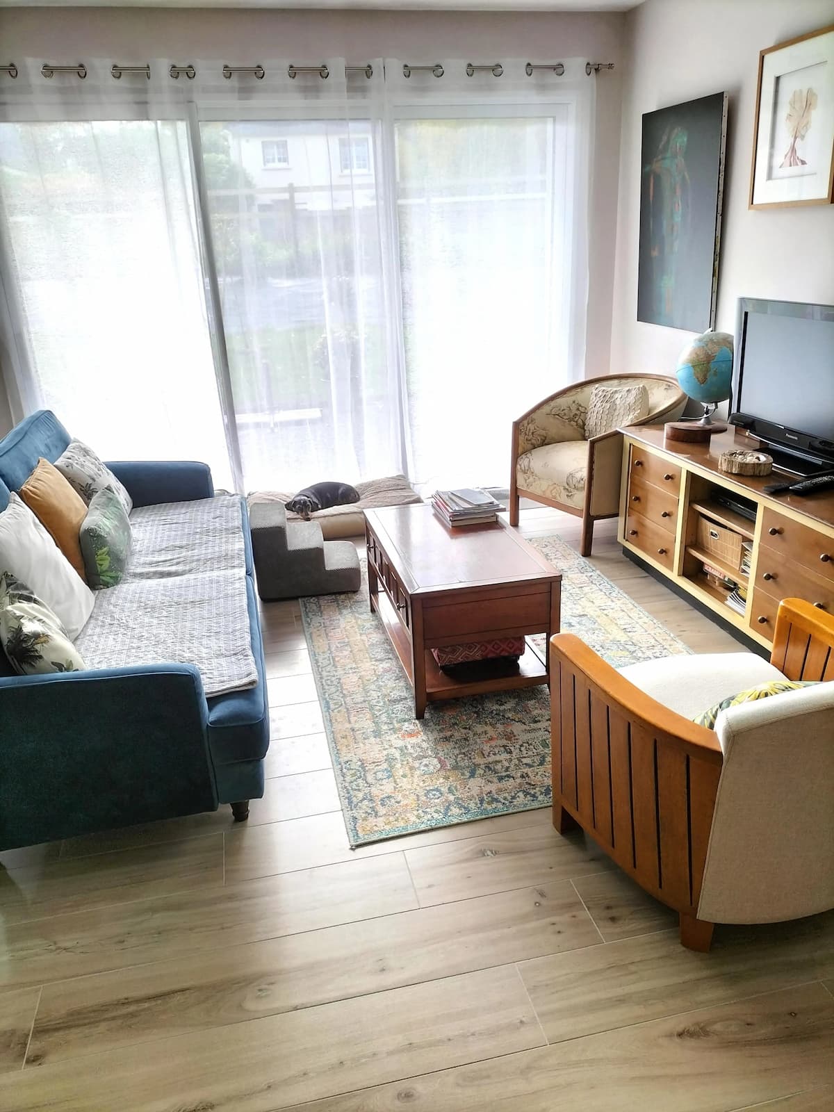 Jolie maison neuve avec jardin 