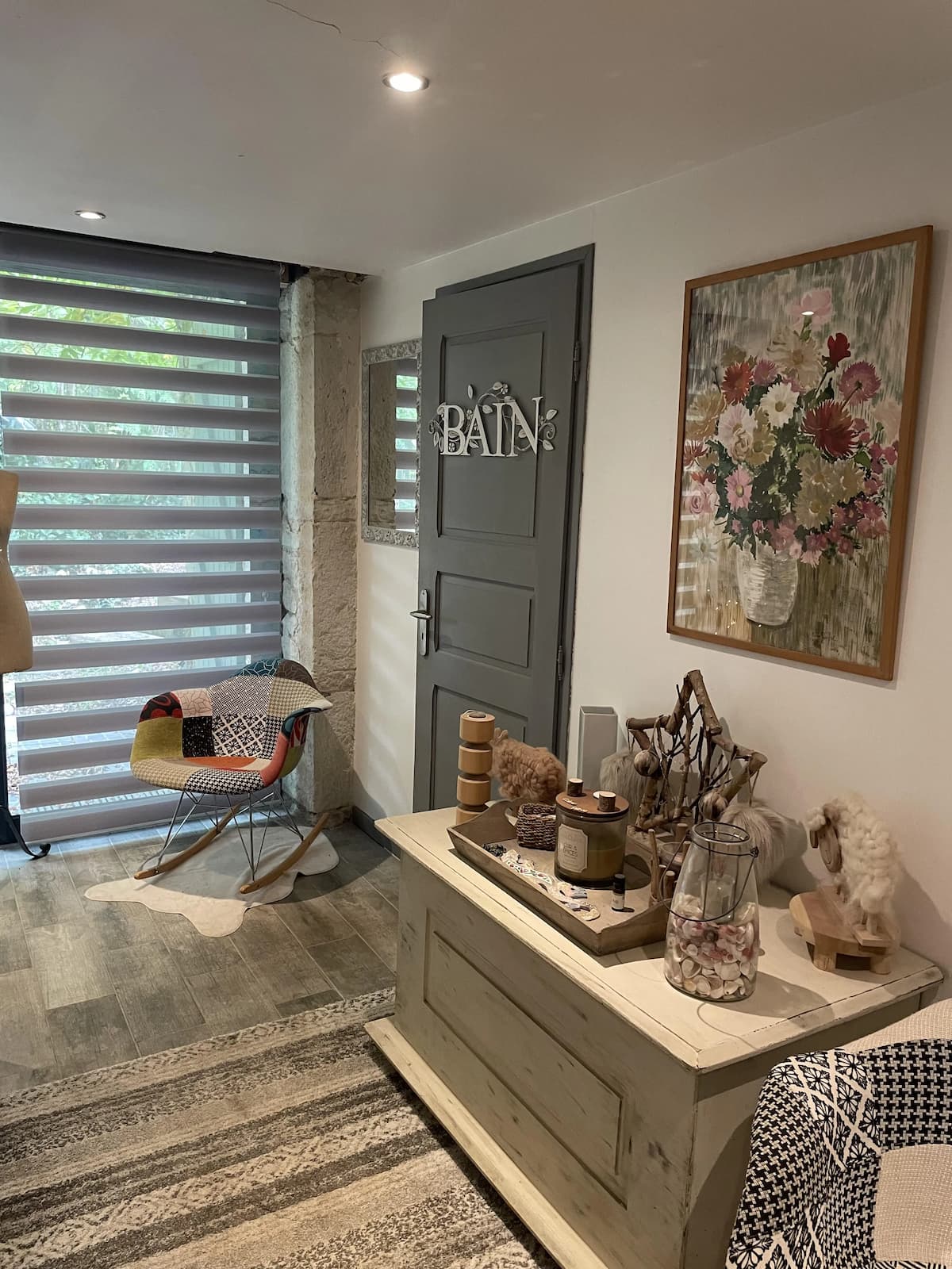 Maison de charme en pierre avec jardin