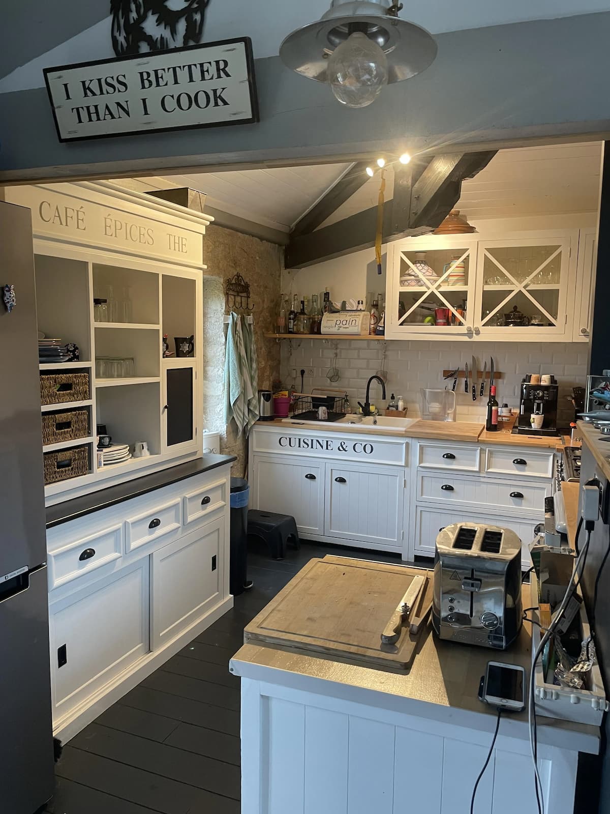 Maison de charme en pierre avec jardin