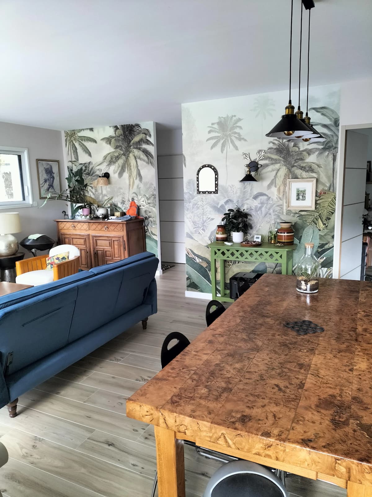 Jolie maison neuve avec jardin 